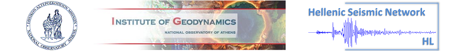 Institute of Geodynamics - National Observatory of Athens – Hellenic Seismic Network (HL)
